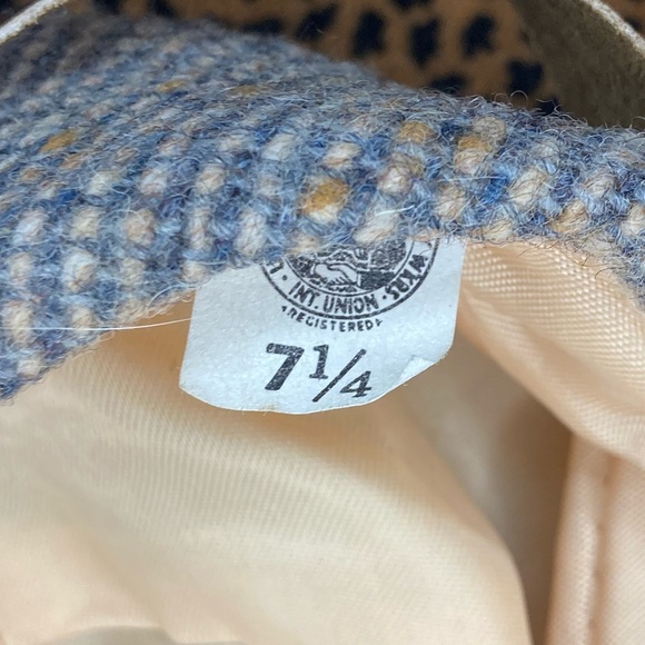 Harry Levinson Vintage wool tweed paperboy cap hat - Picture 4 of 4